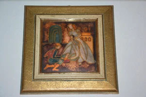 Emaille Arbeit Märchen Aschenputtel Cloisonne Kunsthaus Schaller Bild Cinderella - Bild 1 von 10