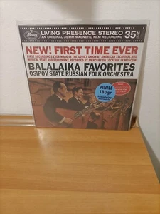 LP OSIPOV STATE RUSSIAN FOLK BALALAIKA FAVORITES ITALIAN DeAGOSTINI CLAS. VINYL - Foto 1 di 2