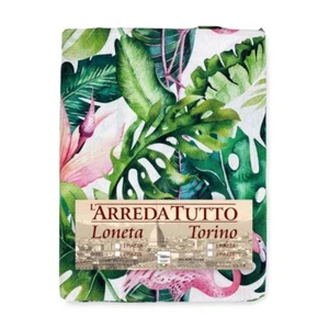 TELO ARREDO copritutto GRAN FOULARD COPRILETTO copridivano fenicottero FLAMINGO - Foto 1 di 24