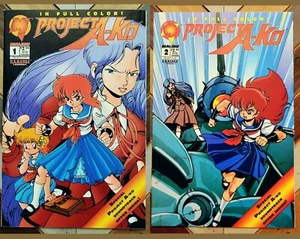 Project A-KO #1-2 (Malibu 1994) HIGH-GRADE 2er Set MANGA Mini Series Premiere - Bild 1 von 5
