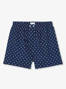 DEREK ROSE Men's Classic Fit Woven Boxer Shorts - Picture 1 of 7