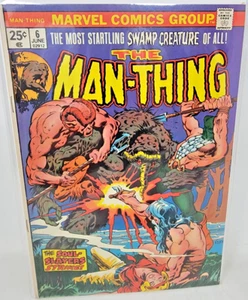 THE MAN-THING #6 1974 Marvel 7.5 Mike Ploog Cover Art - Picture 1 of 1