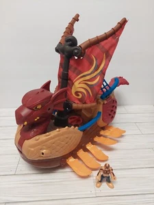 Fisher Price Imaginext Seeschlange Wikinger Piratenschiff Boot Original Figur 2010 - Bild 1 von 11