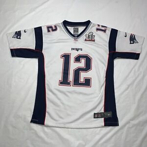 Tom Brady New England Patriots Super Bowl 51 Nike Jersey Youth Large 14-16