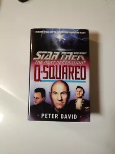 STAR TREK THE NEXT GENERATION Q SQUARED BY PETER DAVID HC - Picture 1 of 3