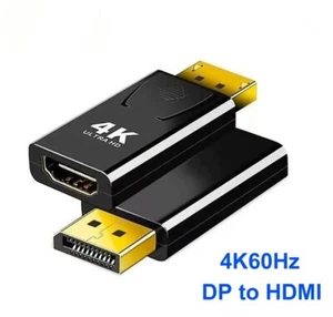 4K Displayport to HDMI Compatible Adapter DP Male to Female To HDMI TV HDMI - Picture 1 of 8