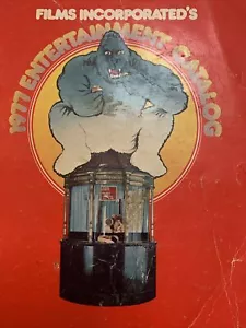 Films Incorporated's Vintage 1977 Entertainment Catalog (Red Book) Rare - Picture 1 of 20