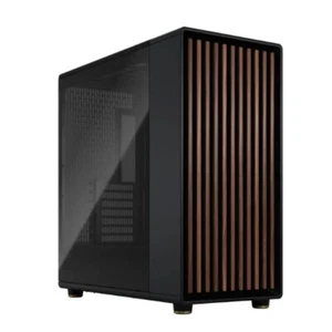 Fractal Design North XL ATX Mid-Tower PC Case - Black W/ Walnut Front & TG Side - Picture 1 of 9