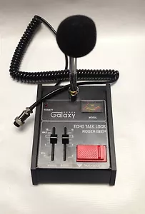 ECHO MASTER GALAXY POWER BASE 4 pin Cobra CB HAM Classic ROGER BEEP MIC  - Picture 1 of 4