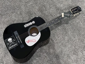 STEVE-O Jackass MTV Star Autograph SIGNED Acoustic Guitar Pick Guard PSA COA A - Picture 1 of 4