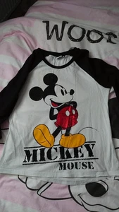 Mickey Mouse 3/4 Arm Oberteil - Bild 1 von 3