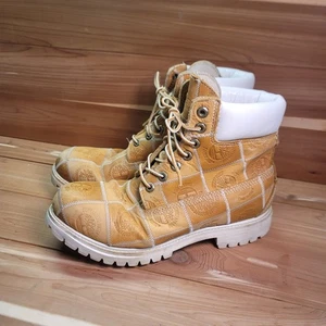 Stivali Timberland Uomo 9M Patchwork Grano Goffrato Impermeabile Pelle Classico - Foto 1 di 11