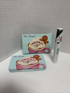 Too Faced Christmas Coffee Bite Sized Eyeshadow Palette NIB W/Bonus Mascara - Picture 1 of 3
