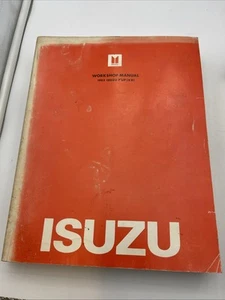 Original 1983 Isuzu Impulse Service Shop Manual 83 - Picture 1 of 7