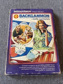 ABPA Backgammon (Intellivision, 1979) Complete Tested and working