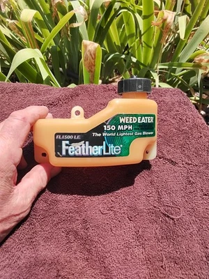 WEED EATER FEATHERLITE FL1500 LE  GAS TANK -DEGREASED AND CLEANED! SAVE$$ - Image 1 of 4