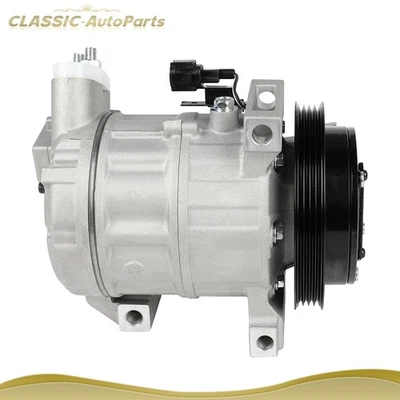 Compresor de aire acondicionado con embrague para INFINITI M35 Base M35 Sport M35 X 3,5 L 2006-2008 Foto 1 de 4