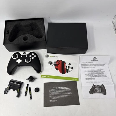 Scuf Gaming Infinity 1 Controller For Microsoft Xbox One Custom Black White EMR - Image 1 of 4