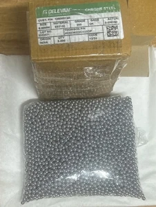 6,000 - 6mm Chrome Steel Bearing Balls Precision Grade 200 Delevan - Picture 1 of 6