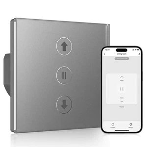 Smart Rolladenschalter WLAN Zeitschaltuhr Kompatibel mit Alexa Google Home 230V - Picture 1 of 7
