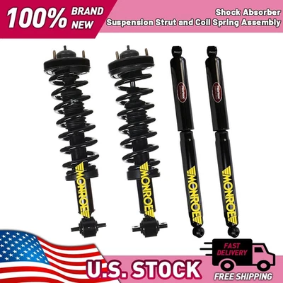 Amortiguadores delanteros traseros con muelles helicoidales para Ford F-150 2,7 L 2015-2019 Foto 1 de 4