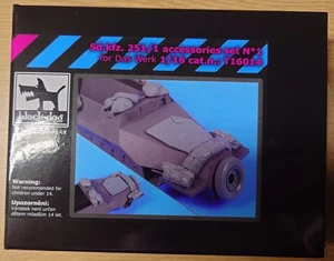Sd.Kfz 251/1 accessories set N°1 for DasWerk by Blackdog in 1/16 - Picture 1 of 1