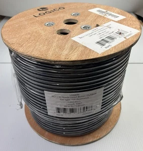 LOGICO RG11 Cable Coaxial Tri Shield 14AWG Gel de Entierro Exterior/Directo - Imagen 1 de 2