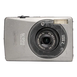 Canon Digital IXUS 75 7.1MP Silver Digital Camera Well Used - Picture 1 of 8