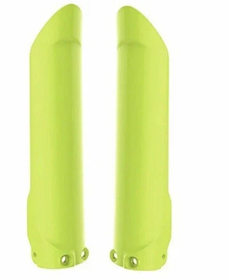 Gabelschutz Gabelprotektoren fork passt an Honda Crf 250 450 R Rx 19-23 neongelb - Bild 1 von 3