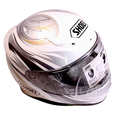 SHOEI RF-1200 Incision Motorcycle Helmet XL Full Face White Silver DOT Snell - Image 1 of 4