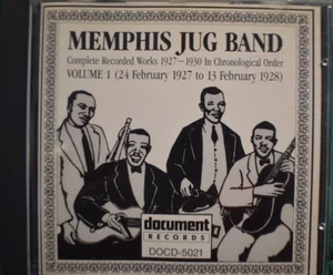 Memphis Jug Band CD Volume 1 - Foto 1 di 3