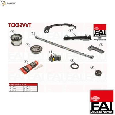 TIMING CHAIN KIT TCK32VVT FOR QG18DE 1.8L QG15DE 1.5L QG16DE 1.6L 4cyl - Image 1 of 4