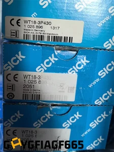 1PCS NEW SICK WT18-3P430 Photoelectric Sensor WT183P430 Free shipping us freetax - Picture 1 of 5
