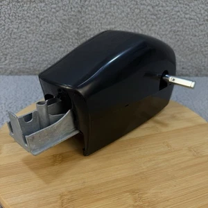 Cubierta de cabeza de rueda loca toldo RV Lippert negra pieza de repuesto nueva - Imagen 1 de 19