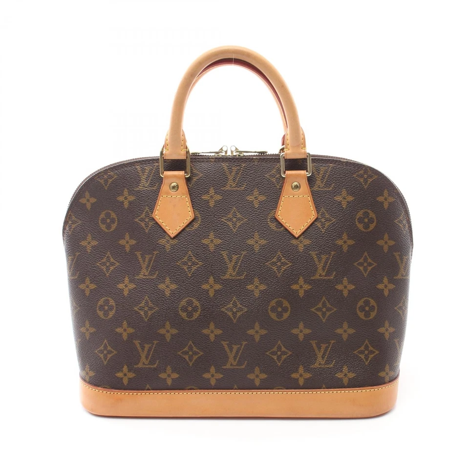 LOUIS VUITTON Alma PM Handbag M51130 Monogram canvas Brown Used Women LV - Image 1 of 4