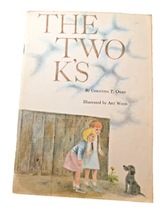 The Two K's Paperback 1962 Vintage Children's Book Sisters get lost from Church - Foto 1 di 7