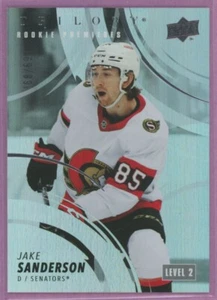 2022 22-23 UD TRILOGY ROOKIE PREMIERES LEVEL 2 JAKE SANDERSON #190 #'d 168/699 - Picture 1 of 1