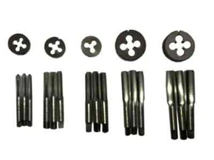 BSCY CEI BSC 26 TPI CYCLE THREAD TAP DIE SET 1/4" TO 1/2" - 20 PCS SET - Picture 1 of 4
