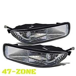 Kit de luces antiniebla carcasa cromada lente transparente para Toyota Corolla 2003-2004 - Imagen 1 de 3