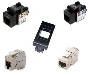 21.st - PRESA RETE CAT5E-6 UTP/STP BTICINO LIVING INTERNATIONAL RJ45 PORTAFRUTTO - Foto 1 di 7