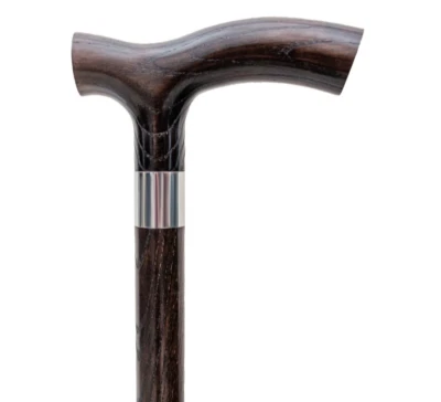 DR WATSON Dr. Watson - Bastone da passeggio in legno fatto a mano, Regalo di Natale