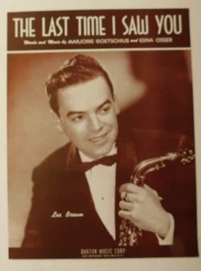 Sheet Music Les Brown "The Last Time I Saw You" © 1945 - Picture 1 of 2
