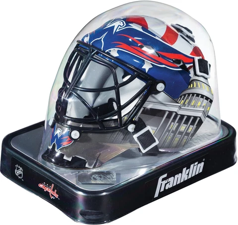 Washington Capitals Unsigned Franklin Sports Replica Mini Goalie Mask - Fanatics Cover