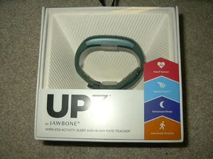 new Jawbone Up3 wireless activity sleep heart rate tracker jaw bone up 3 teal - Picture 1 of 6
