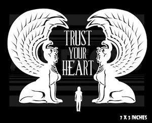 The Never Ending Story - Confía en tu corazón - Película Laptop Coche Vinilo Calcomanía Adhesiva  - Imagen 1 de 3