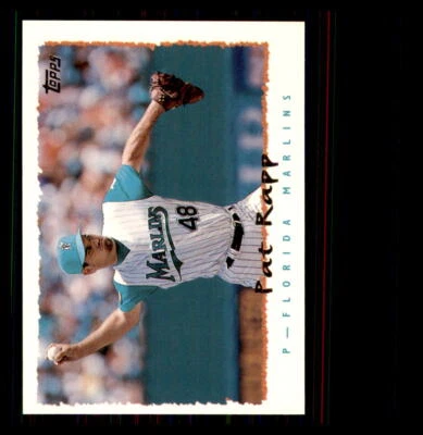 1995 Baseball Topps Pat Rapp Florida Marlins #497 - Image 1 of 2