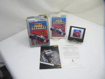 Pole Position (Atari 5200, 1983) with manual box has heavy wear - Image 1 of 4