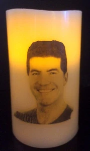 SIMON COWELL The X Factor ELECTRONIC FLICKERING CANDLE flameless - Imagen 1 de 1