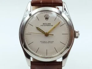 Authentic Rolex Oyster Shock Resisting Steel 34mm Watch Ref 6082 Cal:710 - Picture 1 of 10