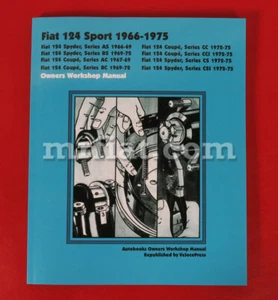 Fiat 124 Sport 1966-1975 Workshop Manual New - Picture 1 of 1